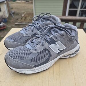 New Balance 2002R in the "Steel" or "Steel Lead" Size 3